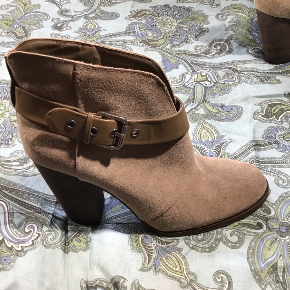 Jessica Simpson Suede Heeled Boots